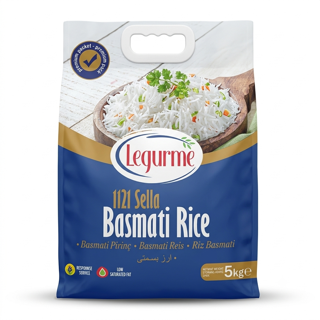 Yayla Legurme Basmati Pirinç 5 Kg