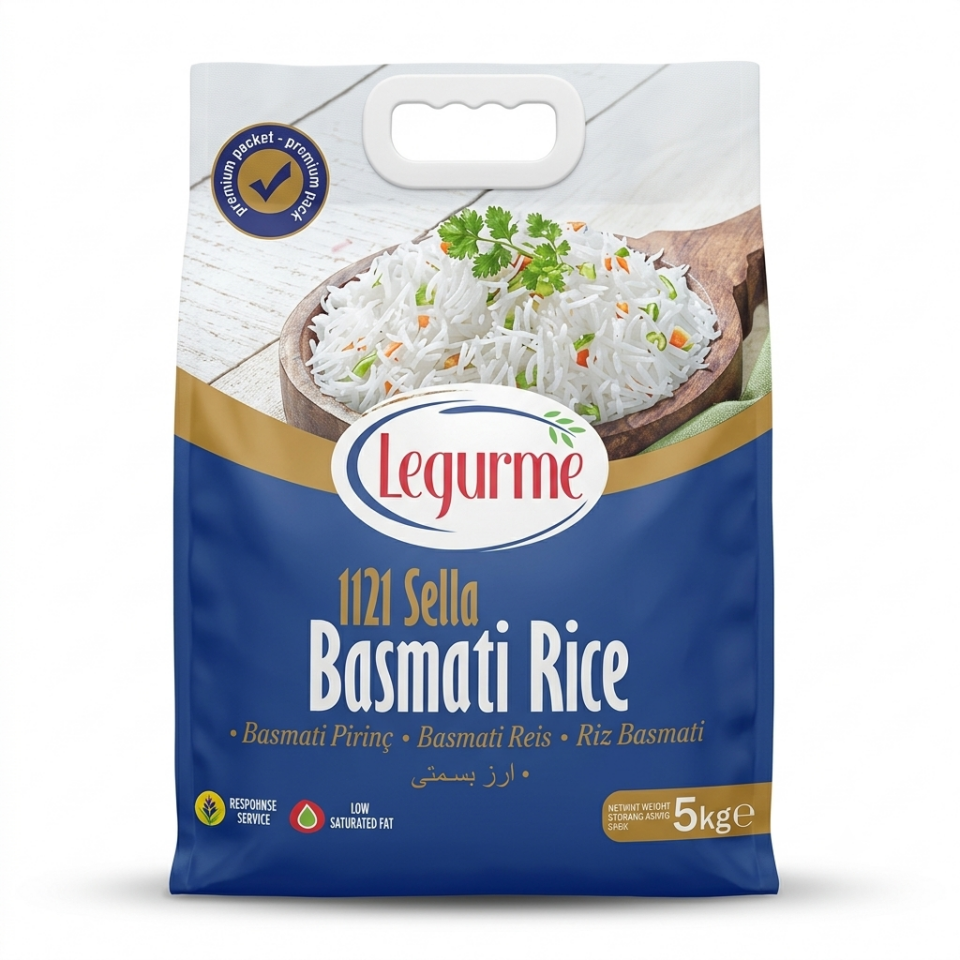 Yayla Legurme Basmati Pirinç 5 Kg