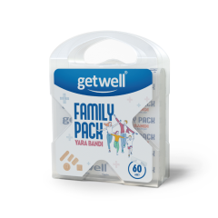 Getwell Family Pack Yara Bandı 60’lı Paket 10 Adet