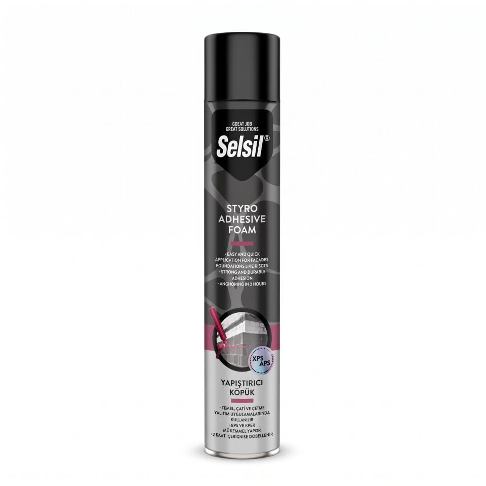 Selsil Mantolama Köpük (Hortumlu) 750 ML (850 GR) Koli 12'li