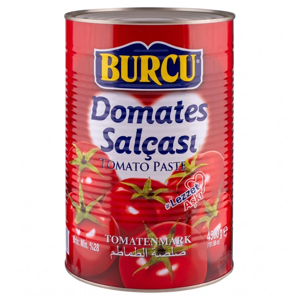 BURCU Domates Salçası 4,3Kg 28-30Brıx