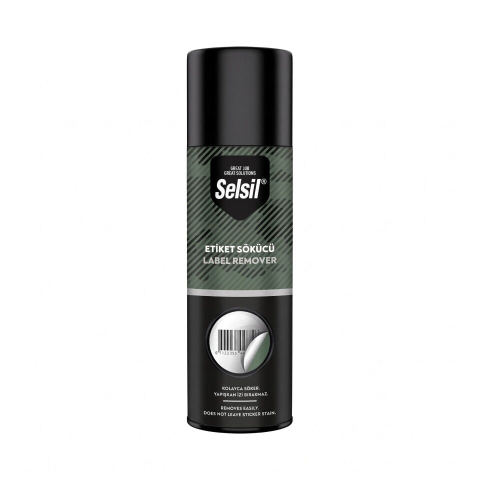 Selsil Etiket Sökücü 200 ml Koli (36 Adet)