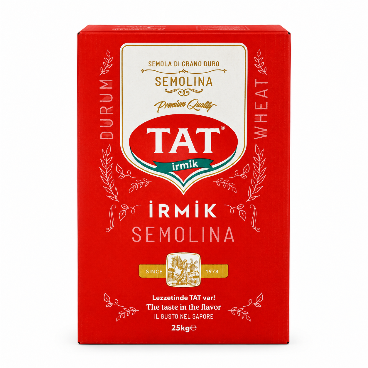 Tat No.3 Semolina İrmik 25 Kg İşletmelere Özel