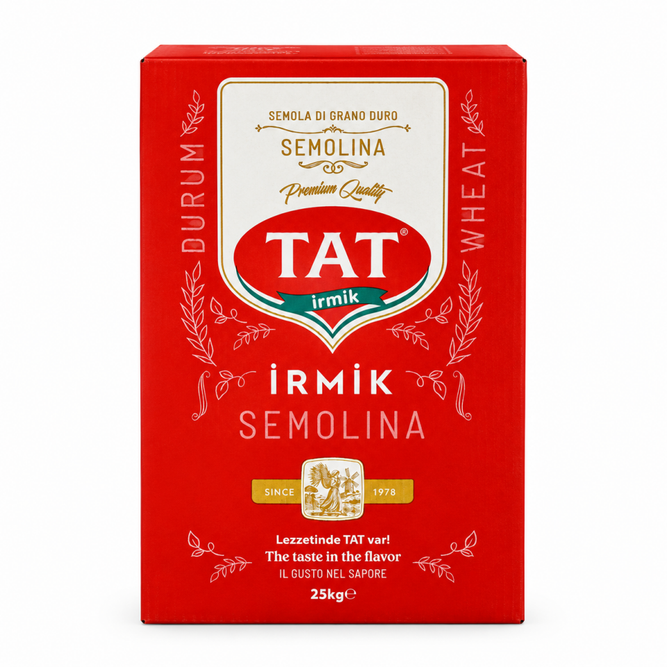 Tat No.3 Semolina İrmik 25 Kg İşletmelere Özel