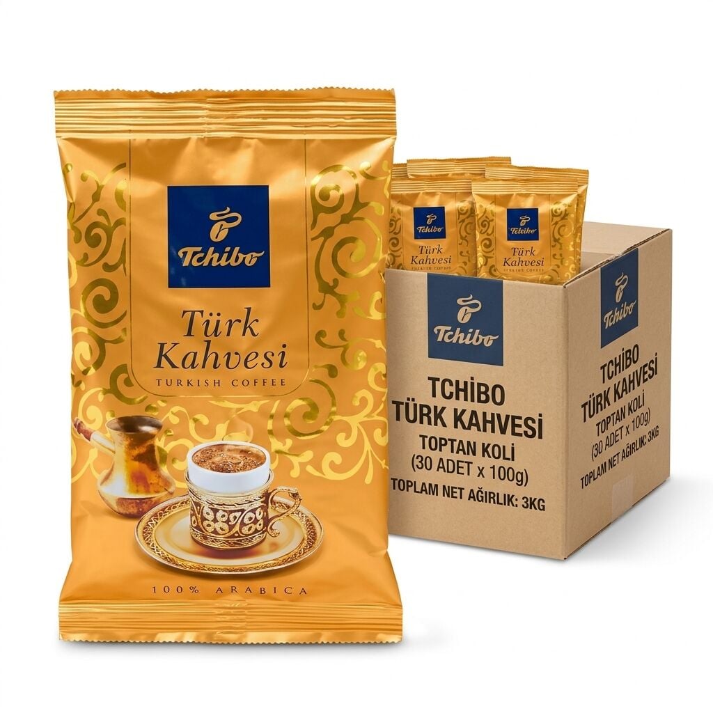 Tchibo Türk Kahvesi 100gr Toptan Koli Bazlı (30 Adet)