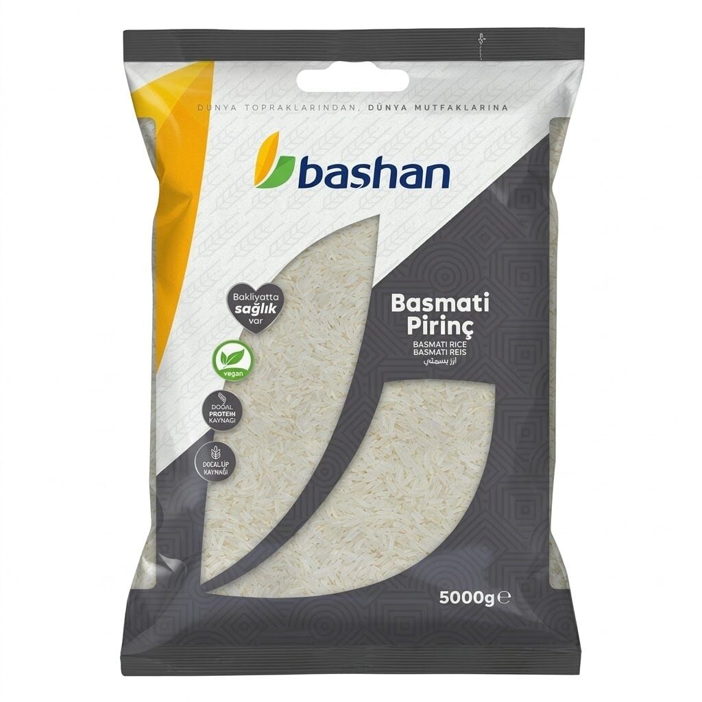 Başhan Basmati Pirinç 5 Kg