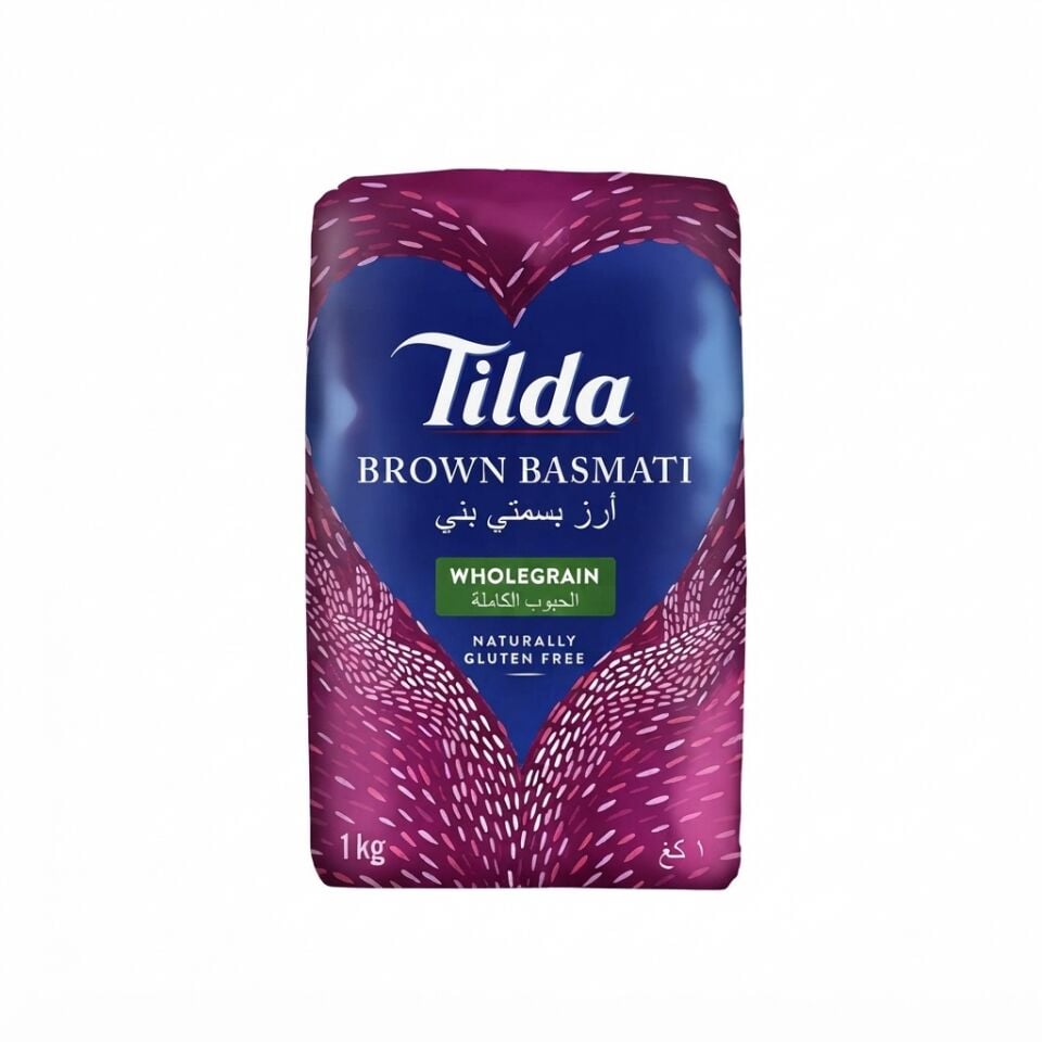 Tilda Brown Basmati 1 Kg Toptan Koli (8 Adet)