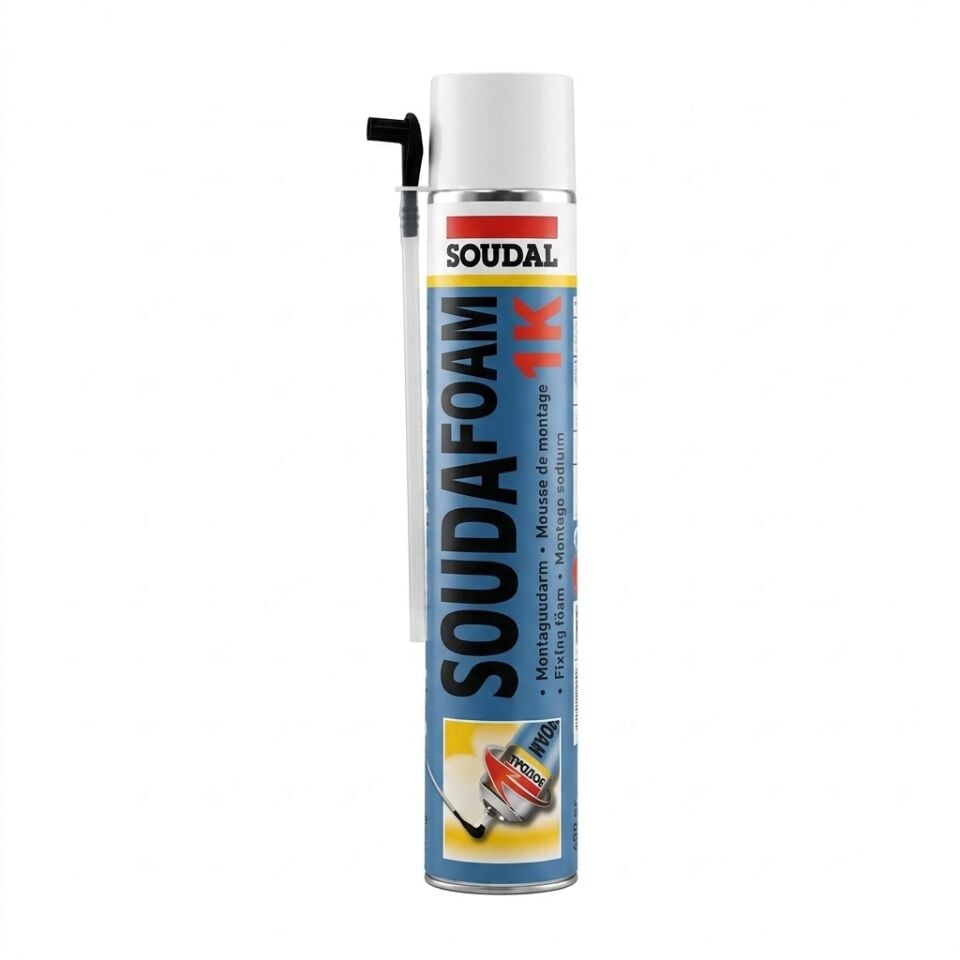 Soudal 1K Man Pipetli Köpük 600 Gr. Toptan Koli Bazlı (12 Adet)