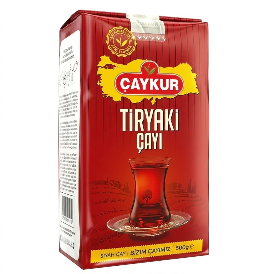 Çaykur 500 Gr. Tiryaki Çayı Toptan Koli Bazlı (15 Adet)