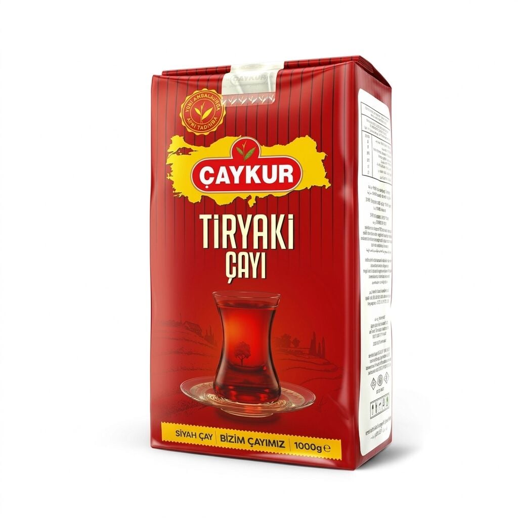 Çaykur Tiryaki 1000 Gr. Çay Toptan Koli Bazlı (10 Adet)