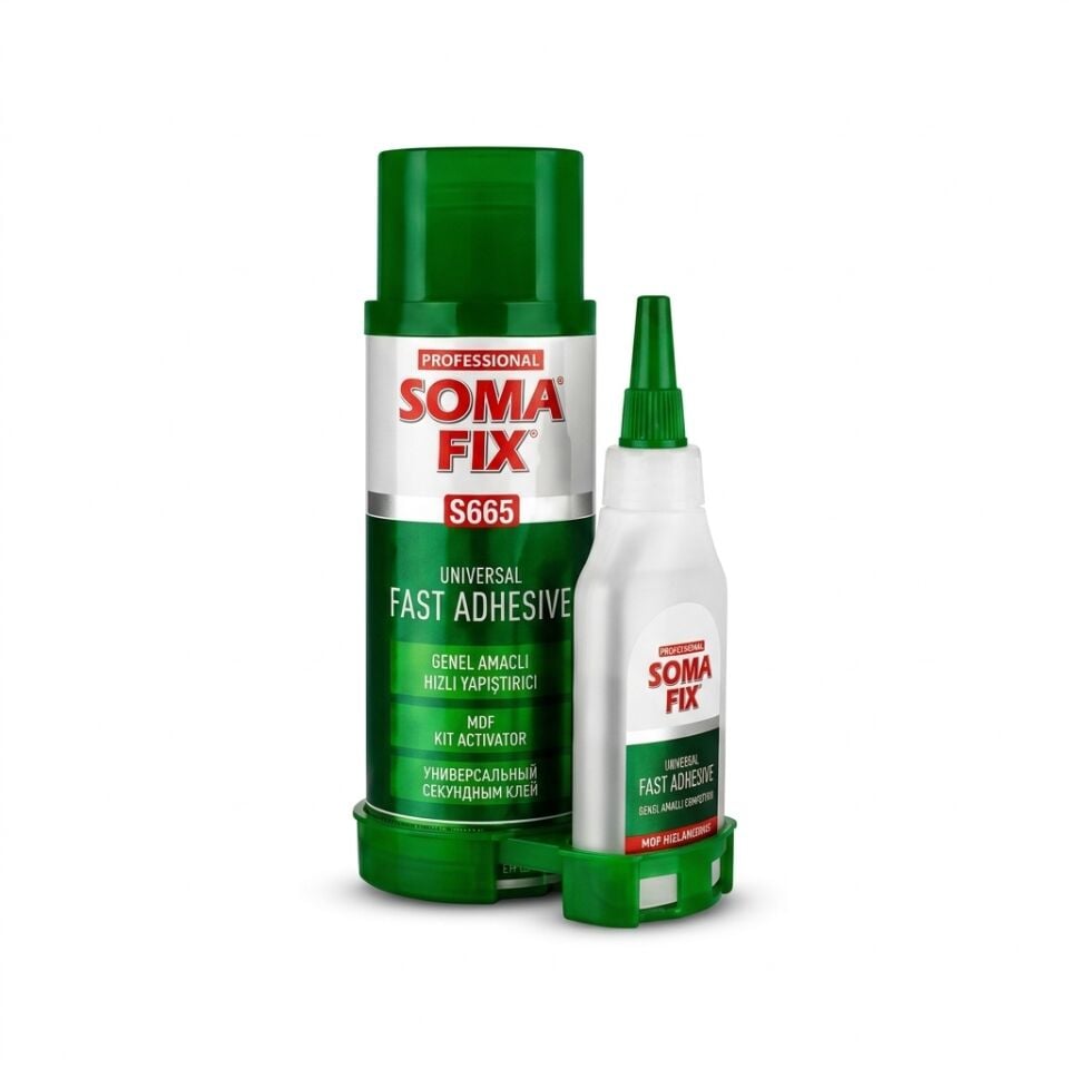 Somafix MDF Kit Hızlı Yapıştırıcı Toptan Koli Bazlı (24 Adet)