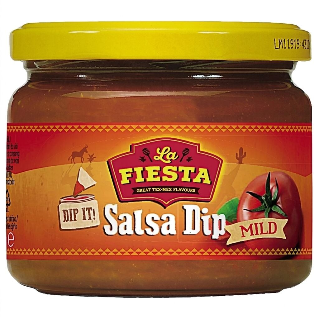 LA FIESTA Salsa Dip Sos 315 Gr. Toptan Koli Bazlı (12 Adet)