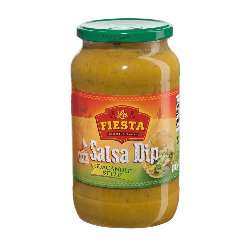 La Fiesta Guacamole Dip Sos Lf 1 Kg Toptan Koli Bazlı (6 Adet)