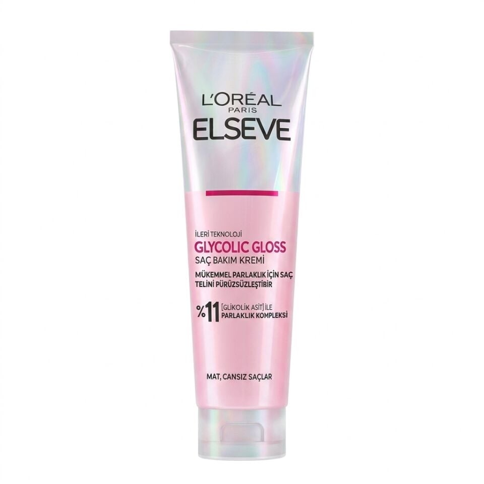 Loreal Paris Elseve Glycolic Gloss Saç Bakım Kremi 150 ml Toptan Koli Bazlı (6 Adet)